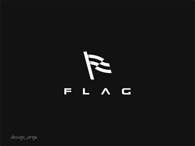 F For Flag Logo branding design f logo flag flat illustration logo minimal monogram simple typography ui vector