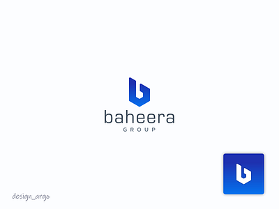 Baheera Group branding design flat illustration logo logos minimal monogram simple typography ui vector