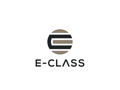 EC branding design flat logo minimal simple typography vector