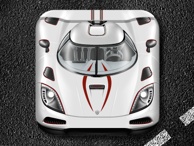 Agera R agera r anton app car icon kuryatnikov sportcar