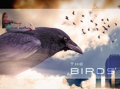 The Birds art artwork bird birds design fantasy illustration image photomanipulation photoshop photoshop art surreal