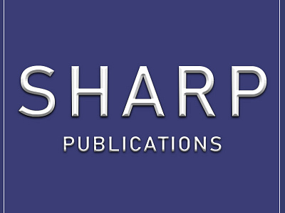 Sharp Publications logo logodesign sharp