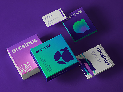 arcsinus app branding design development idenity lettering logo vector