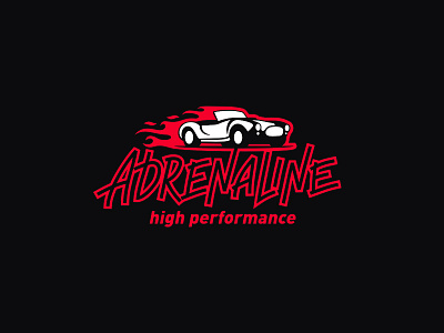 Adrenaline HP adrenaline car cobra fire high logo performance