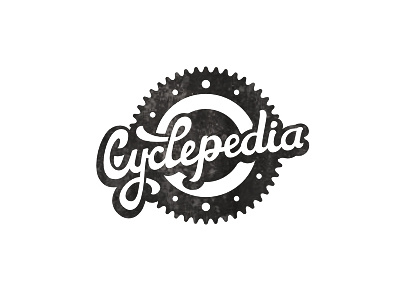 cyclepedia bicycle calligraphy logo