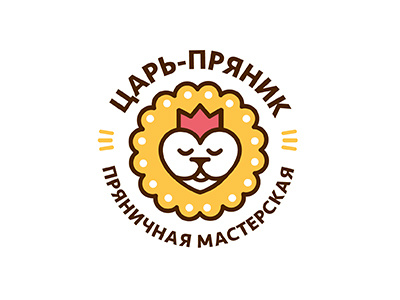 Tsar pryanik (rus) crown kitchen cake lion king tsar