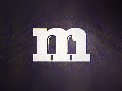 M ice ice cream logo m