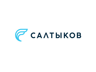 Saltykov (Салтыков) bird wing finance law logo