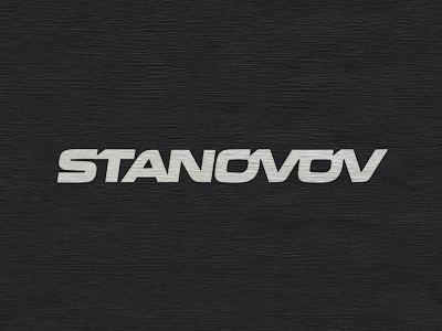 stanovov logo myself personal type