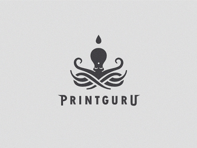 Printguru drop guru india logo master octopus print