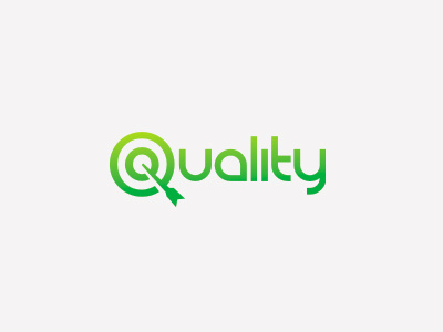 Quality fun logo proposal quality target unused