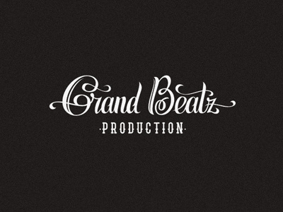 Grandbeatz (Make in perfetto-ads.ru) calligraphy hip hop lettering logo perfetto rap wordmark