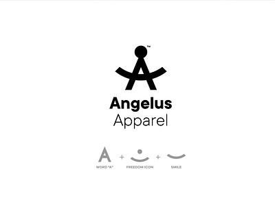 Angelus Apparel Logo branding logo shirt