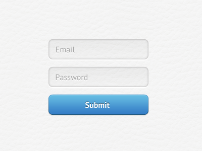 Textcloud Forms Blue-version blue button clean form input submit white