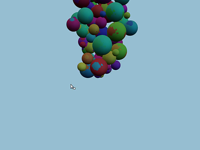 polygonjs rigid bodies 3d colorful glsl interactive javascript playful webgl