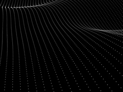 Particles Waves 3d particles webgl