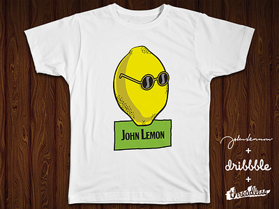 In every lemon, is hidden Lennon! beatles john lemon lennon t shirt tee