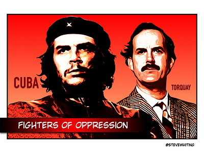 Che basil fawlty che guevara cuba fighters imperialism oppression regime revolution torquay