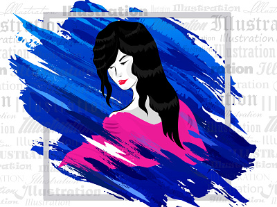 Painting illustration art direction artworks digital painting fashion illustration illustration art portrait illustration