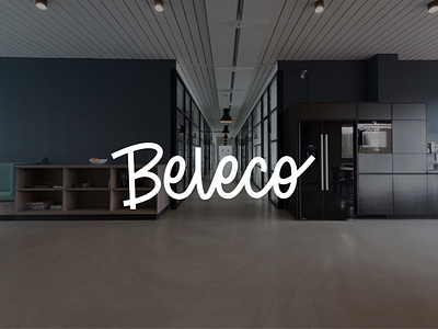 Beleco Logo identity logo script font