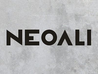 Neoali - Logo brand identity branding logo logodesign minimalist typography