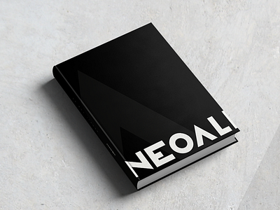 Neoali - Catalog Cover book cover brand identity branding editorial logo minimalist typography