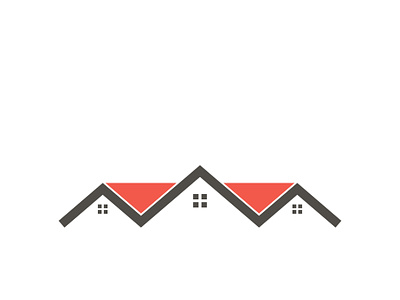 Real Estate Houses design graphic home houses icon illustration logo realestate realtor roof townhouse