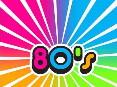 80s Icon in Sunburst background by Joseph Arce on Dribbble