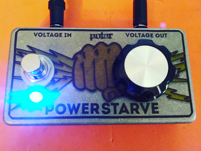 Powerstarve effect pedal design