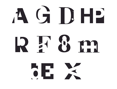 Gestalt figure ground gestalt letterform typography