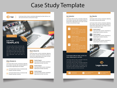 Case Study Flyer Template