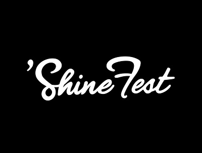 Shine Fest Logo design handdrawn logo typography