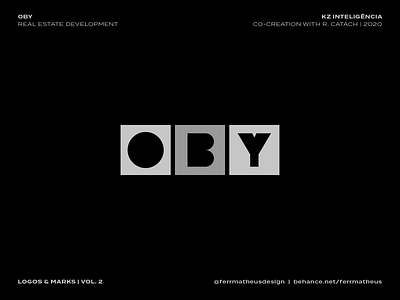 Logos & Marks | Volume 2 - OBY brand brand design brand identity branding branding concept branding design design icon logo typography