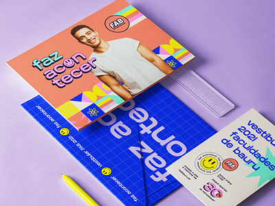 Faz Acontecer FAB 2021 | Visual Identity 03 brand brand design brand identity branding branding and identity branding concept branding design design logo look and feel