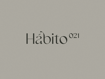 Hábito 021 | 01 brand brand design branding branding concept branding design design illustration logo ui vector