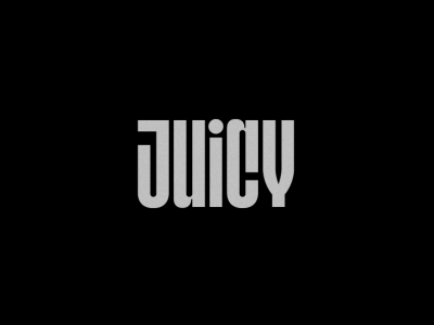 Logo | Juicy brand brand design branding branding concept branding design design graphic design illustration logo type typography ui vector