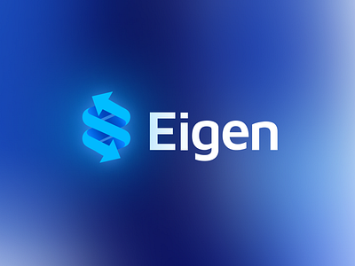 Eigen Logo Design - Infinity/Trading / Blockchain/Defi logo vi