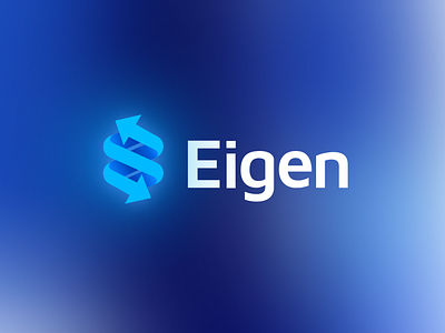 Eigen Logo Design - Infinity/Trading /  Blockchain/Defi