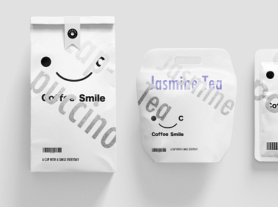 Coffee smile package design package design vi