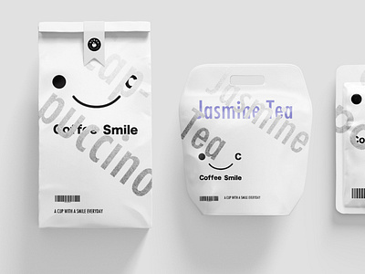 Coffee smile package design