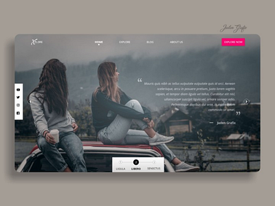 Landing Page (Page 2) | UI Design ui ux uiux uidesign uxdesign