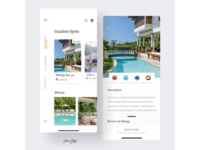 Vacation Booking App