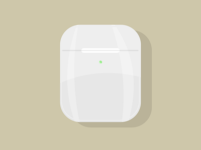 Airpods design illustration vector