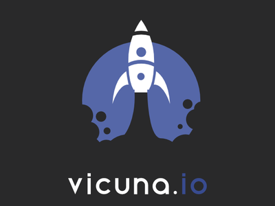 vicuna.io Logo design illustration logo vector web