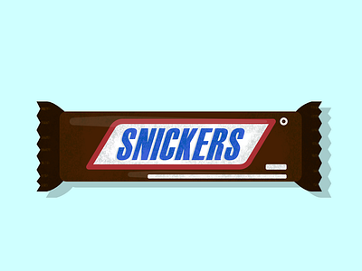 Snickers design illustration vector