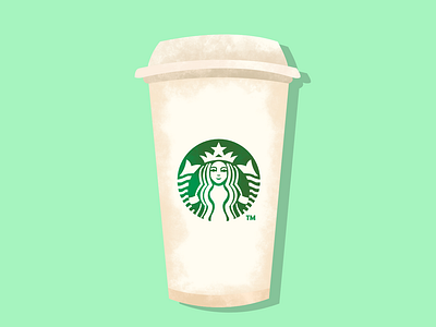 Starbucks design illustration vector