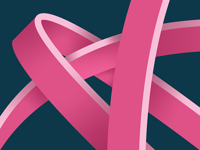 Close Up View adobe illustrator gradient illustration pink rebound shapes springfield missouri