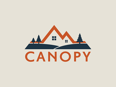 Canopy Branding agrihood branding branding and identity housing logo design logo designer logo mark nature logo