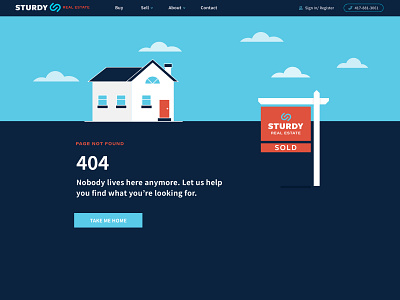 404 Page 404 page for sale graphic design house illustration vector web design