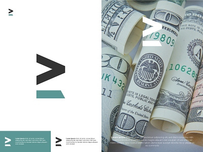 Logo Concept for R4 Finance Consulting art branding design flat graphic design icon logo logogram minimal vector